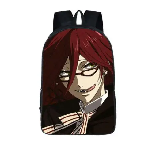 Японского аниме Black Butler рюкзак детей школьные сумки мультфильм подросток рюкзаки