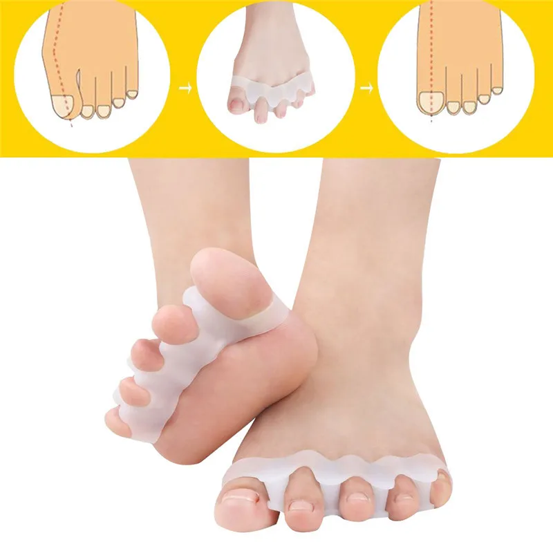 Силиконовый гелевый выпрямитель для пальцев ног|toe toe|stretchers |