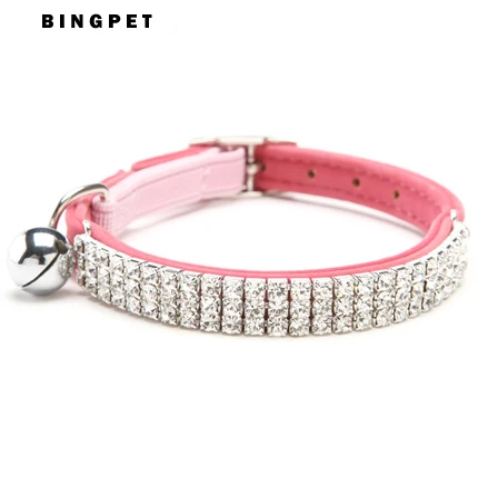 Горячая Распродажа Необычные милые стразы ожерелье для маленьких собак кошек