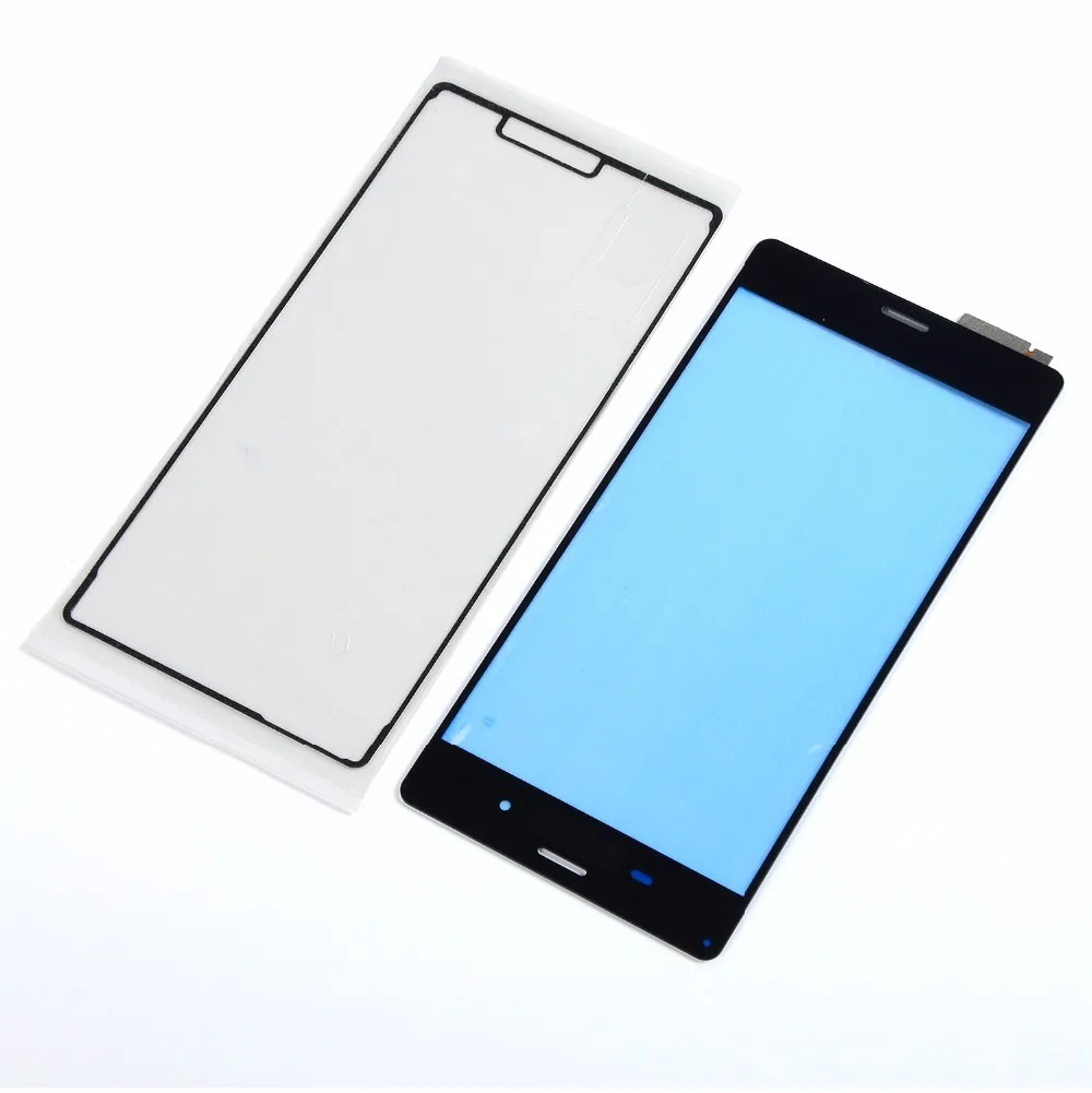 Для Sony Xperia Z3 D6603 D6633 D6653 L55T сенсорный экран дигитайзер передняя стеклянная панель +