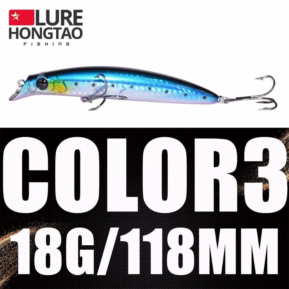 HONGTAO 2018 Fishing Lure Hard Baits Popper 118mm/18g 1pcs/lot Freshwater Peche Isca Artificial Bait Rushed Surprise Price | Спорт и