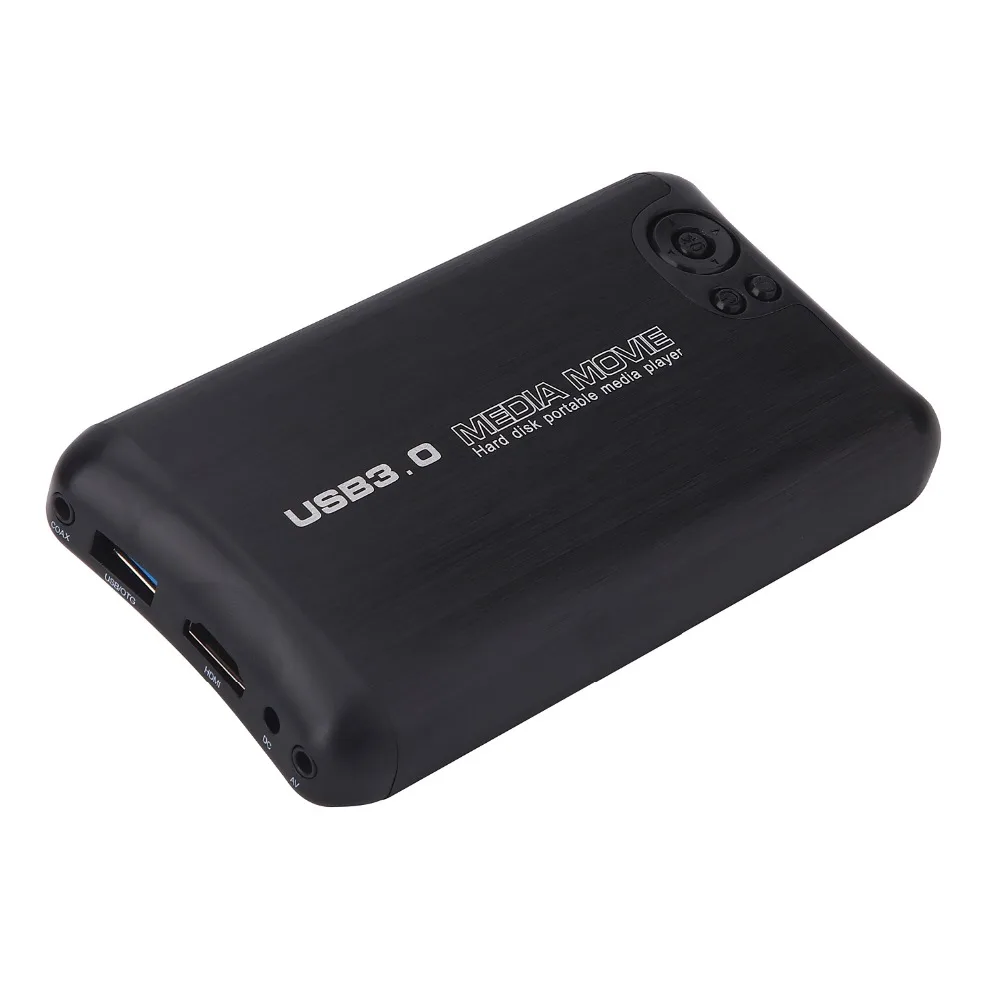 JEDX MP2506 Plus USB 3 0 Портативный медиаплеер Full HD 1080p 2 5 дюйма SATA жесткий диск MKV HDMI AV CX OTG SD
