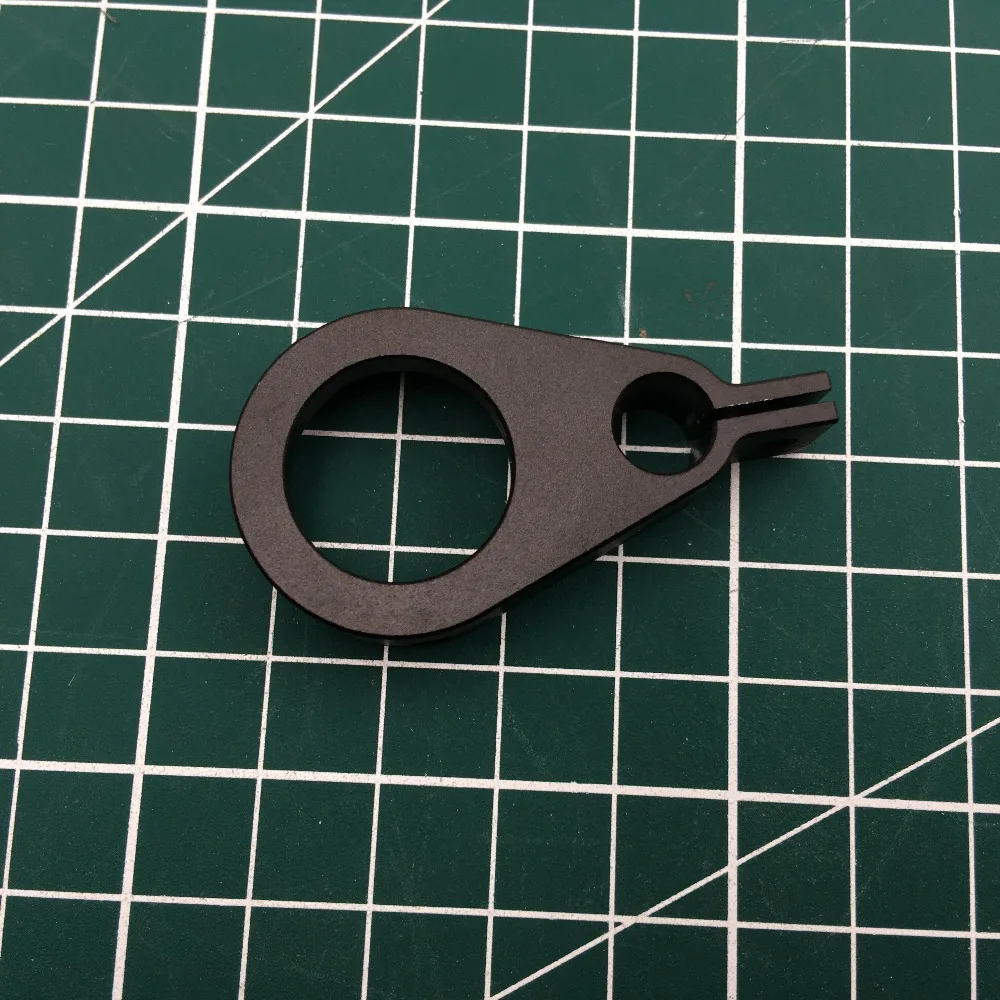 Черная Алюминиевая противоскользящая пластина для 3D принтера Anet A8 обновленный