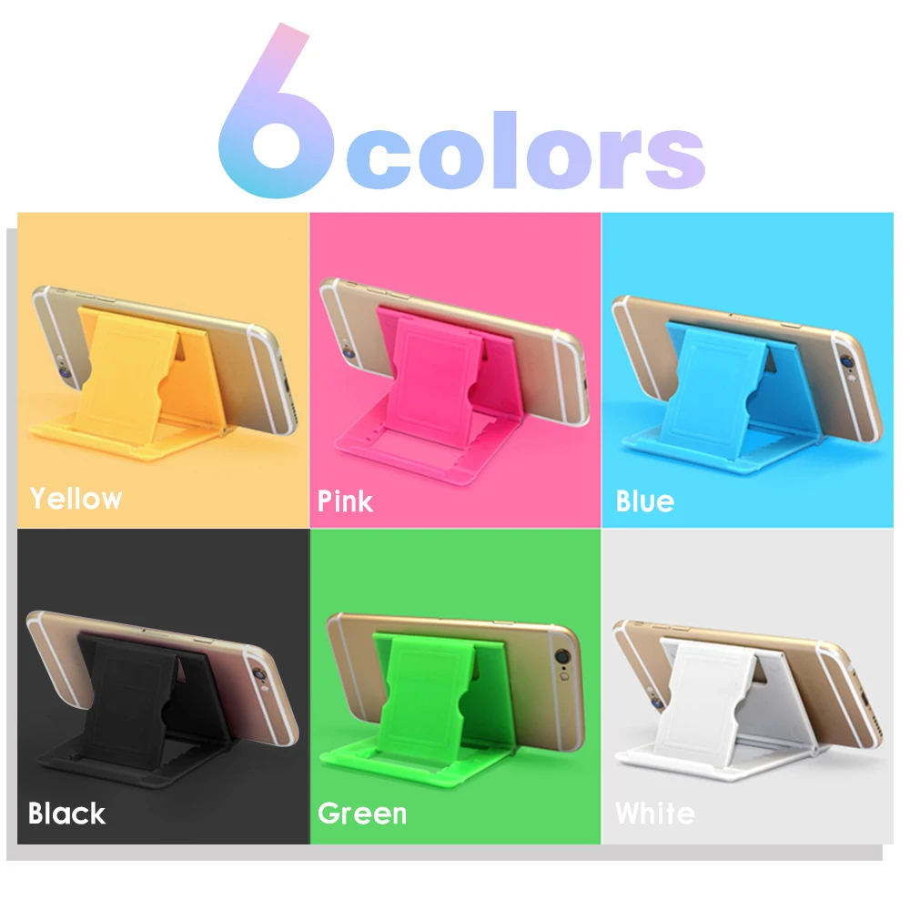 LASPERAL 1 шт. Универсальный складной пластиковый держатель для телефона настольная