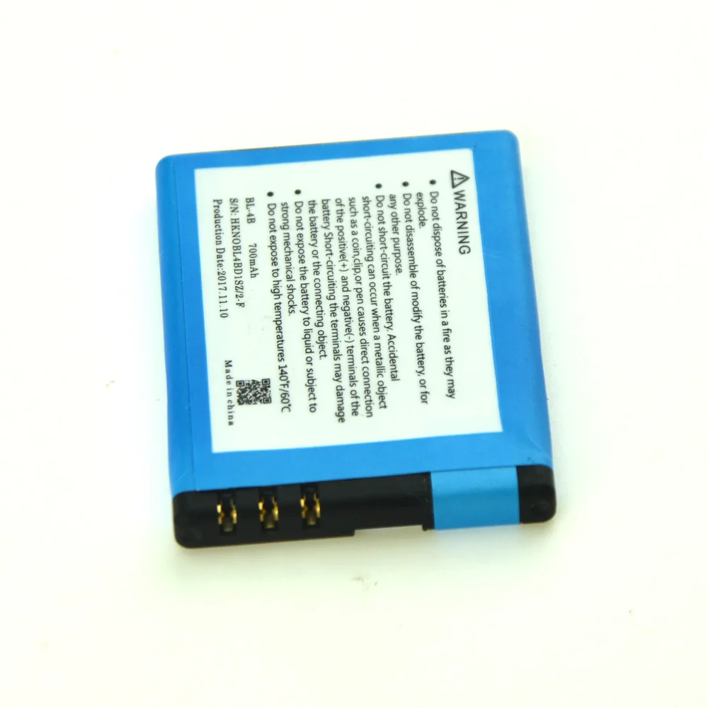 Аккумулятор hkfatel 2630 4B для Nokia 2660 2760 5000 6111 6125 6170 7070 7370 Prism 7373 7500 N76 мобильный телефон |