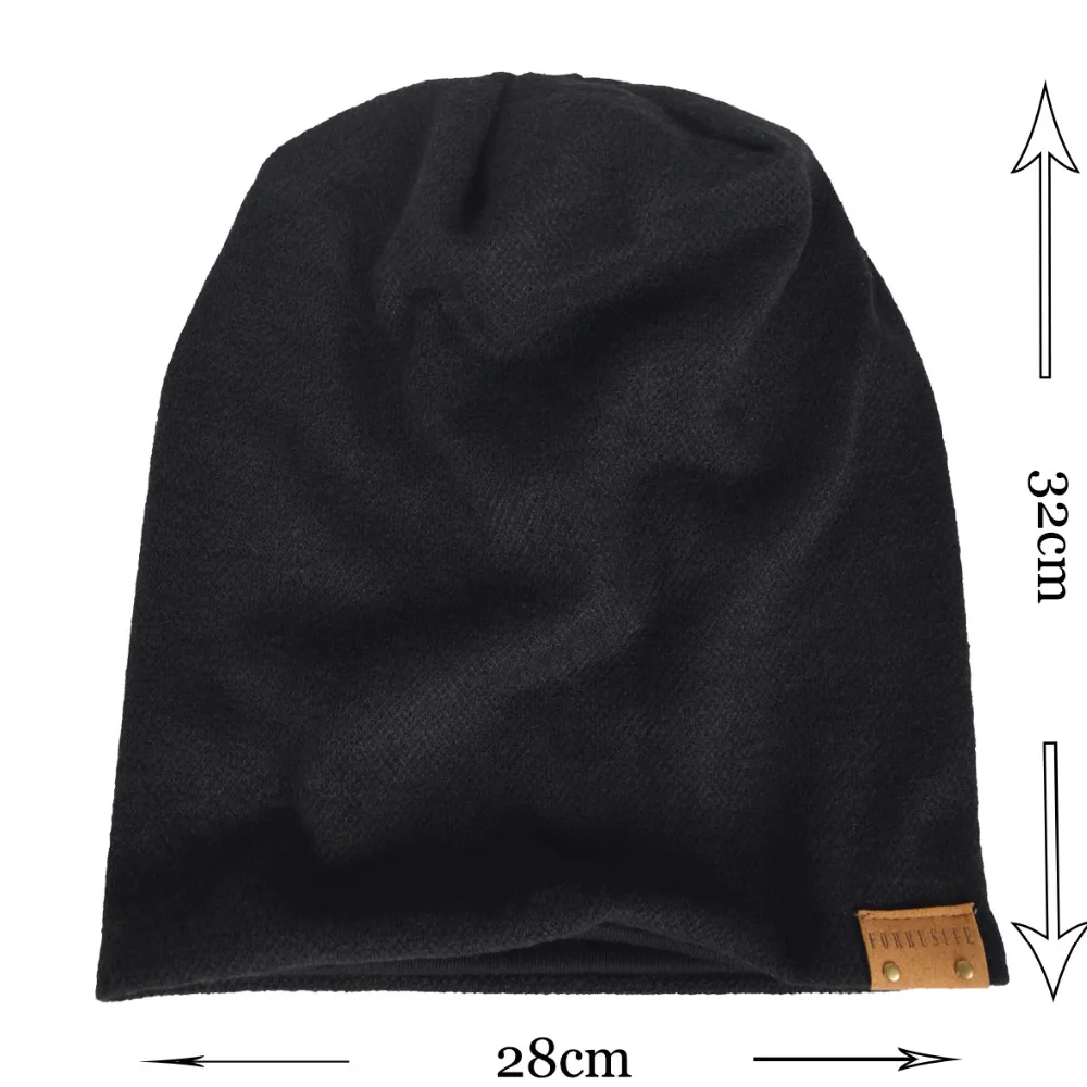 HISSHE Для мужчин зимняя шапочка классический вязать Сутулиться Beanie Кепки для s Wo