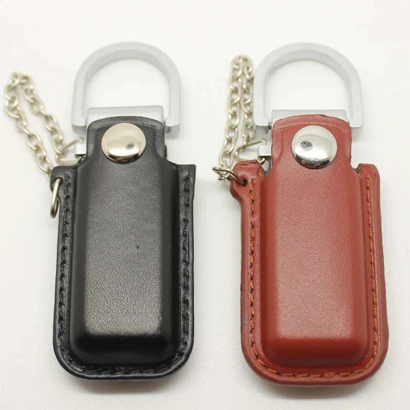 Флэш накопитель USB 2 0 кожаный карта памяти диск 4 ГБ 8 16 32 64 128 флэш накопители без