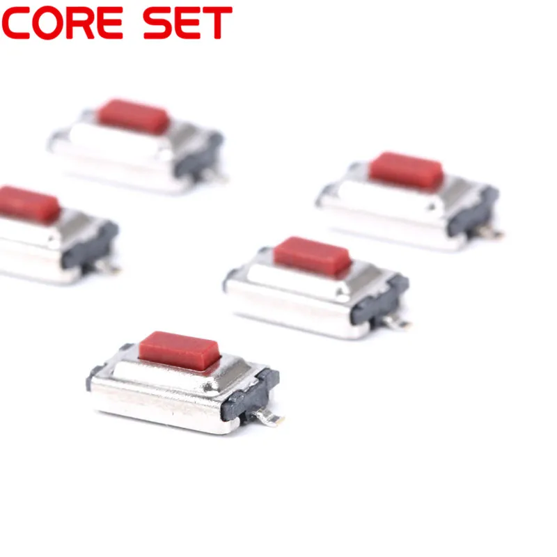 50 шт. тактильный Кнопочный микропереключатель 3x6x2 5 мм|smd switch|smd tact switchsmd push button switch |