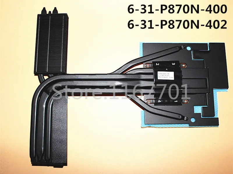 Радиатор охлаждения графической карты для ноутбука/ноутбука GPU радиатор Clevo P870 V9
