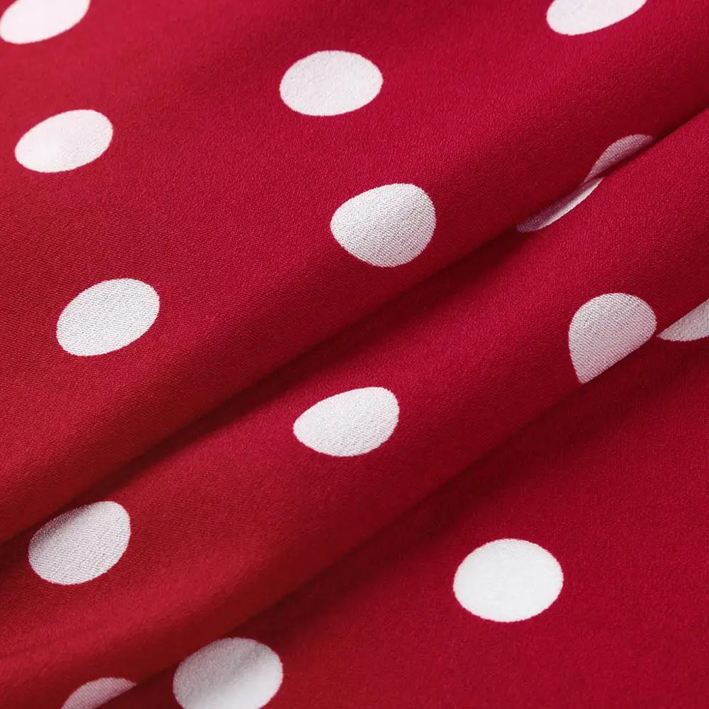 Женское однотонное пляжное платье в горошек без рукавов с v-образным вырезом