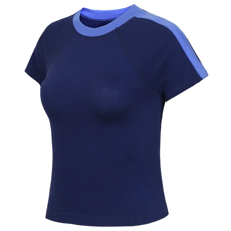 

Women Yoga Shirts Clothing for Sport Fitness Short Sleeve T Shirt Gym Running Exercises Quick Dry Tees Girl Yoga Tops Undershir