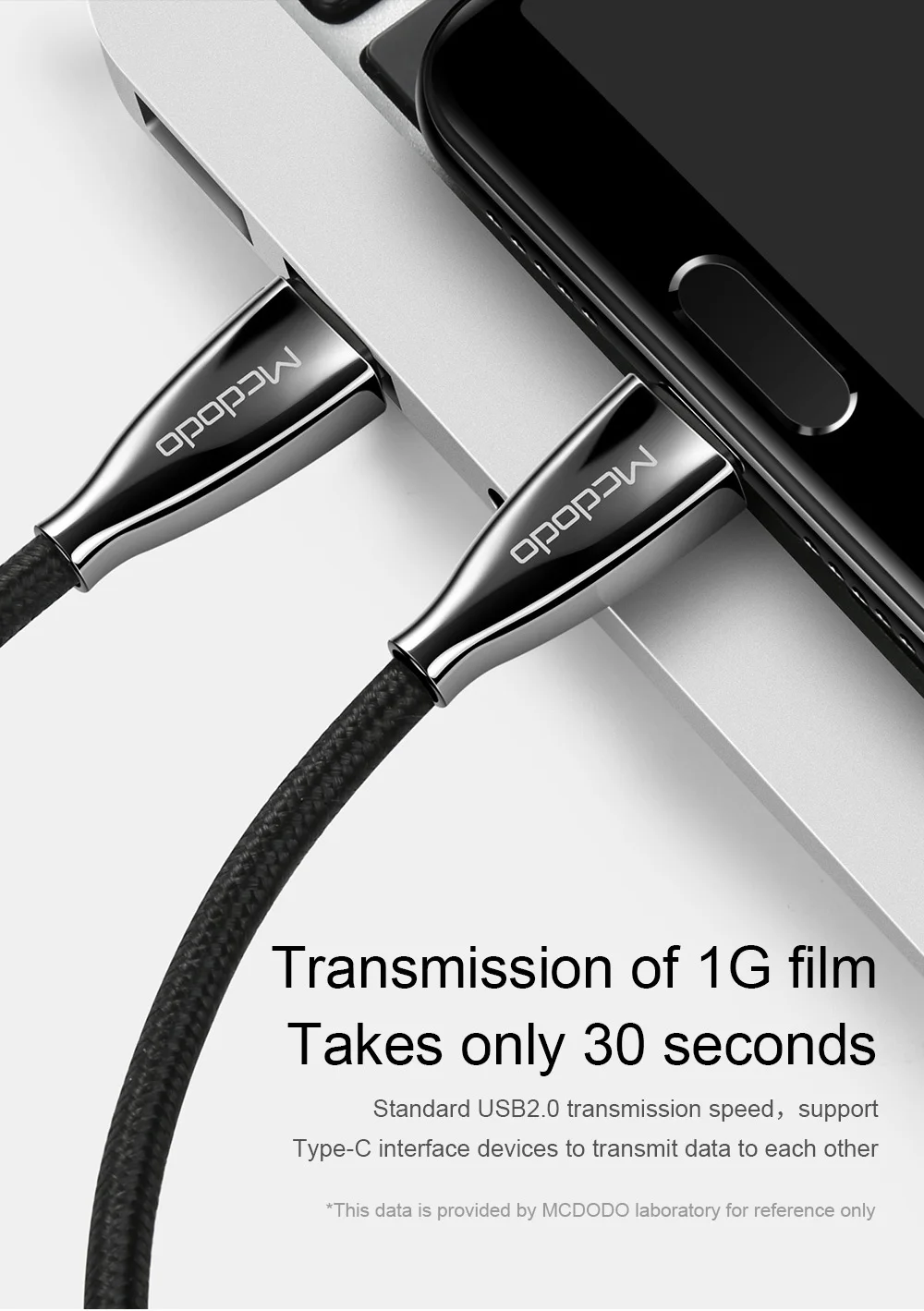 MCDODO 60 Вт Тип usb C кабель с разъемом usb-c PD QC3.0 3A быстро Зарядное устройство для samsung S9 Plus Note 9 huawei P20 MacBook шнур Тип-C кабель