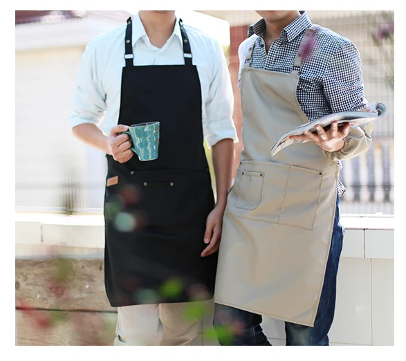Регулируемая хлопковая форма унисекс фартук для взрослых женщин мужчин