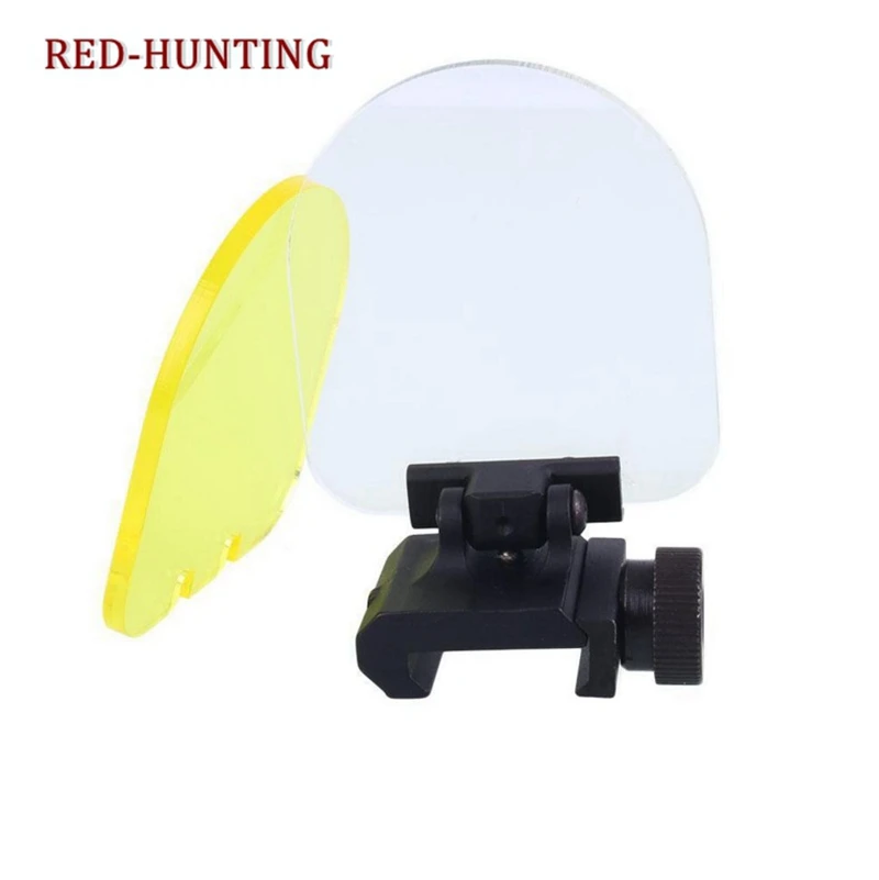 Оптический прицел 20 мм QD для охоты на открытом воздухе складной прозрачный