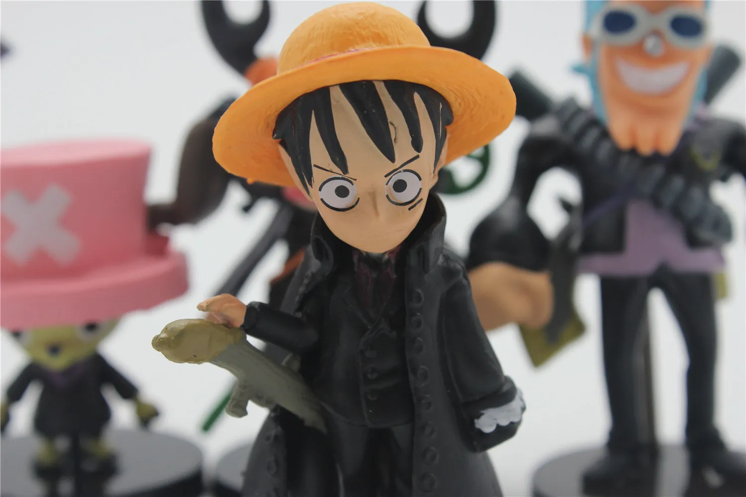 Chanycore BLACK Gun Ver 8 см 9 шт./компл. One Piece New World Anime Figuarts SPECIAL MH POP Luffy zoro экшн-фигурка нами |