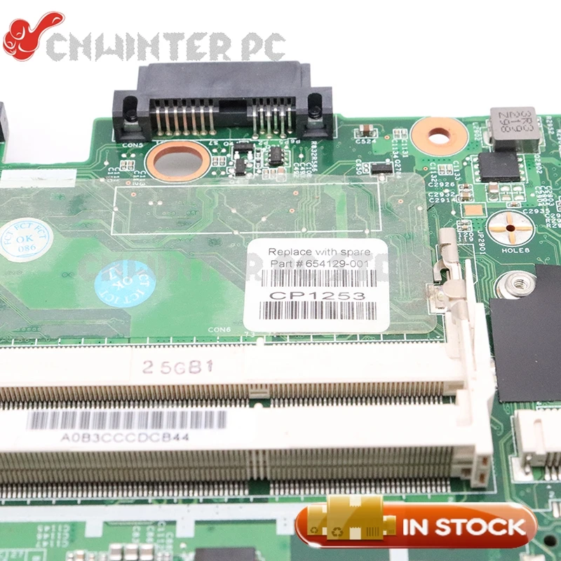 Материнская плата NOKOTION 646962-001 для ноутбука HP Probook 6560B 8560P материнская HM65 GMA HD DDR3 |
