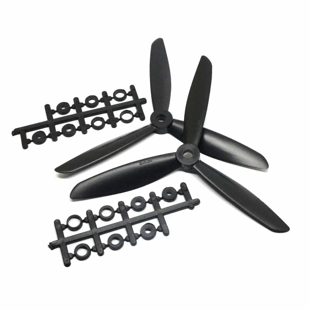2 шт. нейлон 3 blade 6045 6x4.5 CW против часовой стрелки винт для RC Quadcopter multirotor 250|Детали и