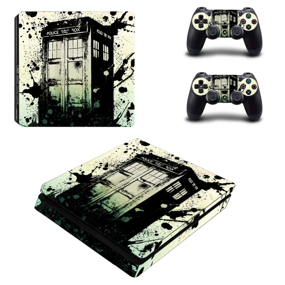 Виниловые наклейки для PS4 Slim Sony Playstation 4 Console + 2 контроллера S Skin|vinyl stickers|vinyl skin