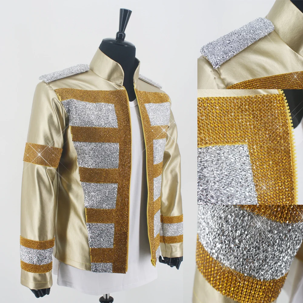 Модная голографическая 3d куртка с надписью Rare MJ Майклом джэксоном кристаллами и