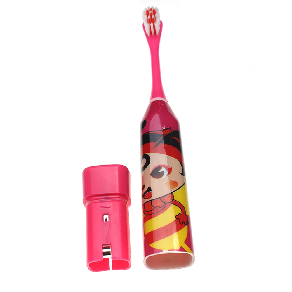 4 шт./лот электрическая зубная щетка для детей быстрая чистка зубов