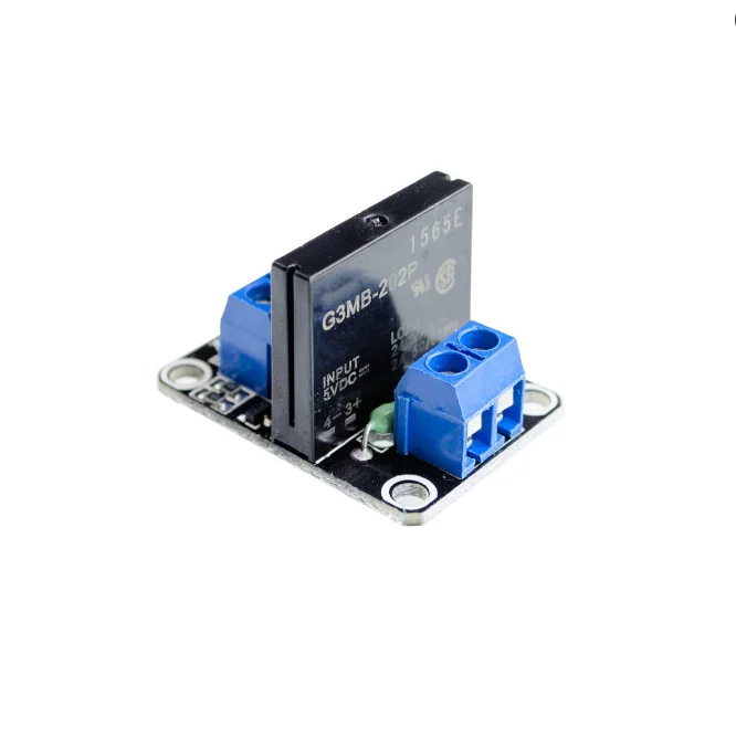 【AH ROBOT】 5 в 1 канал SSR G3MB 202P твердотельные реле модуль 240V 2A Выход с резистивный