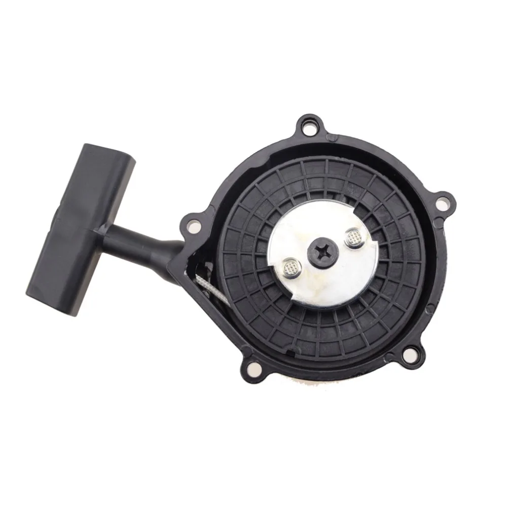 GOOFIT ручной пуллер стартер для Gy6 150cc 180cc 200cc ATV Go-Kart Jeep трехколесный велосипед Встроенный задний ход черный Q001-068