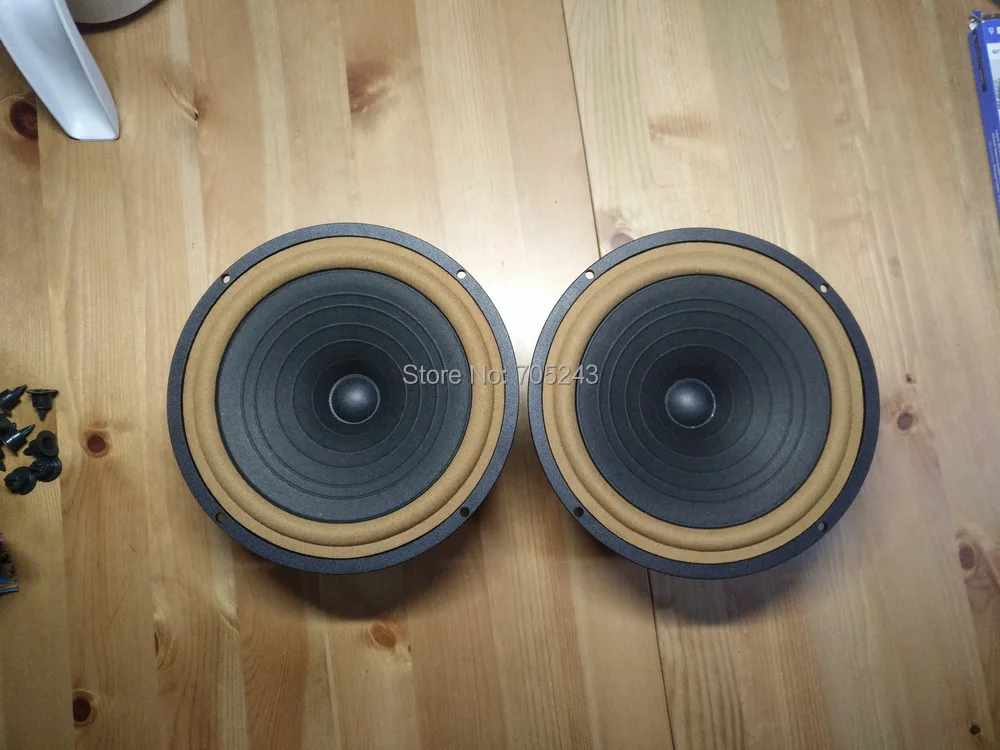 Пара 2 блока HiFI 6,5 7 дюймов DIATONE P610 восстановление Полнодиапазонный динамик полный диапазон НЧ динамик(алюминиевая рама версия