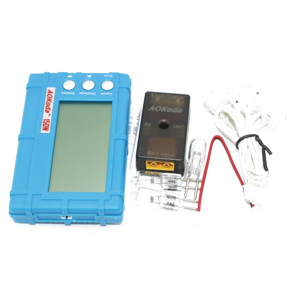 1 шт. AOKoda бренд высокое качество RC 2 s-6s Lipo Li-Fe балансир батареи/индикатор напряжения/разрядка батареи 5 Вт/150 Вт на выбор