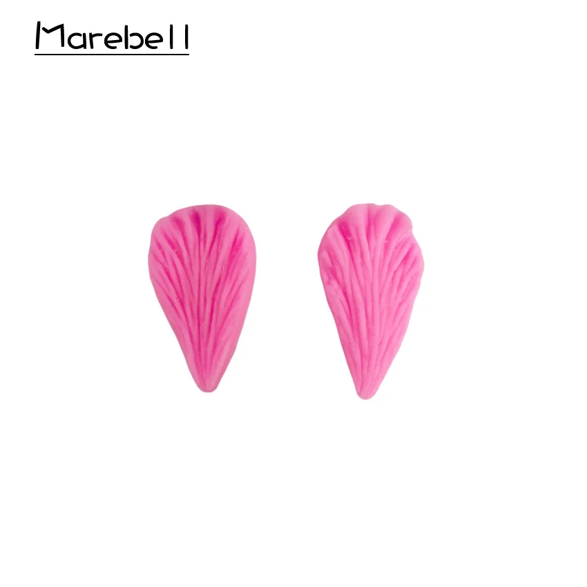 Marebell 3D силиконовые формы для помады Листва в форме листьев инструменты украшения