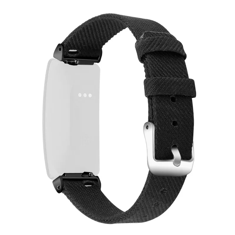 Замена плетеная холщовая ткань ремешок для Fitbit Inspire/Inspire HR Группа браслет Ремешки для часов Ремешки для наручных часов#627