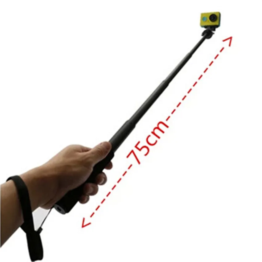 Селфи палка ручной алюминиевый монопод раздвижной Штатив для селфи Gopro Hero 4 3 Sj4000