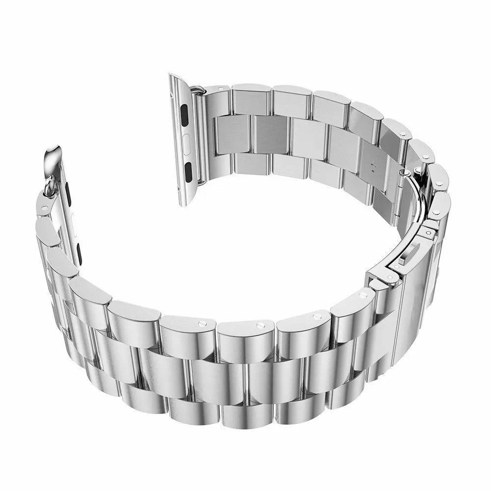 Браслет pulseira из нержавеющей стали для Apple watch 44 42 мм для iWatch ремешок 40 мм 38 мм ремешок для часов cinturino для Apple watch 5 4 3 2 1