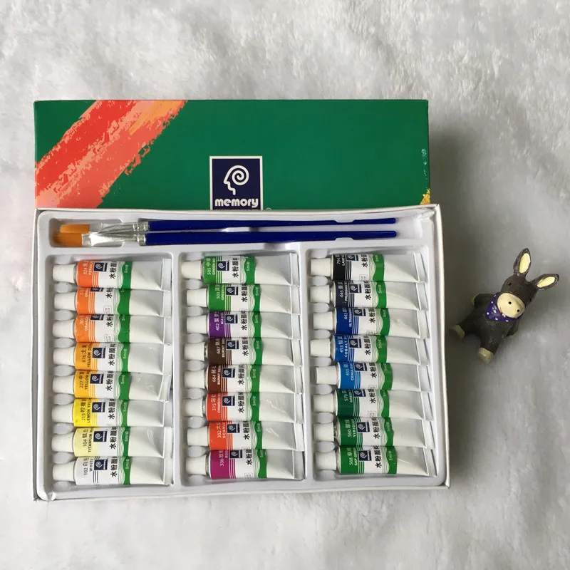 5ml*24 Pieces /Set Gouache Paint Set Watercolor Paints Professional For Artists |