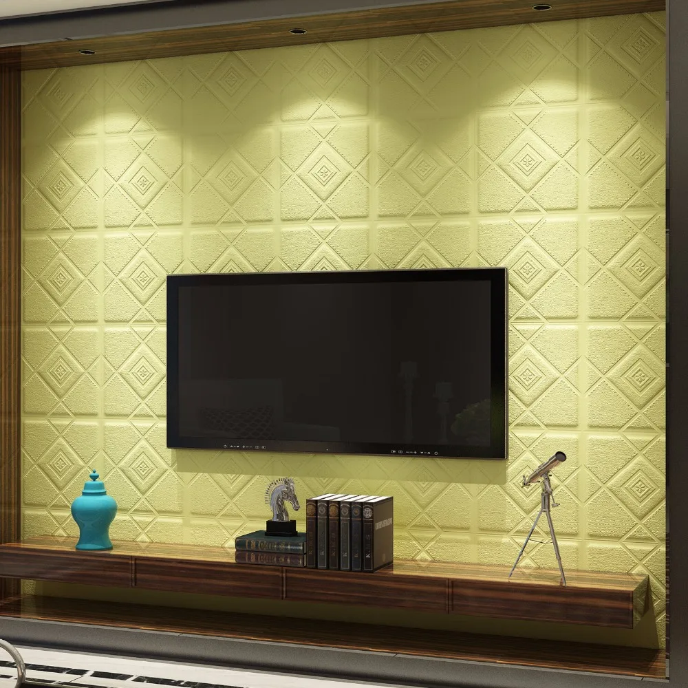 Tb 68.5X68.5CM DIY 3D стикер обои костюм для постельных принадлежностей декоративные