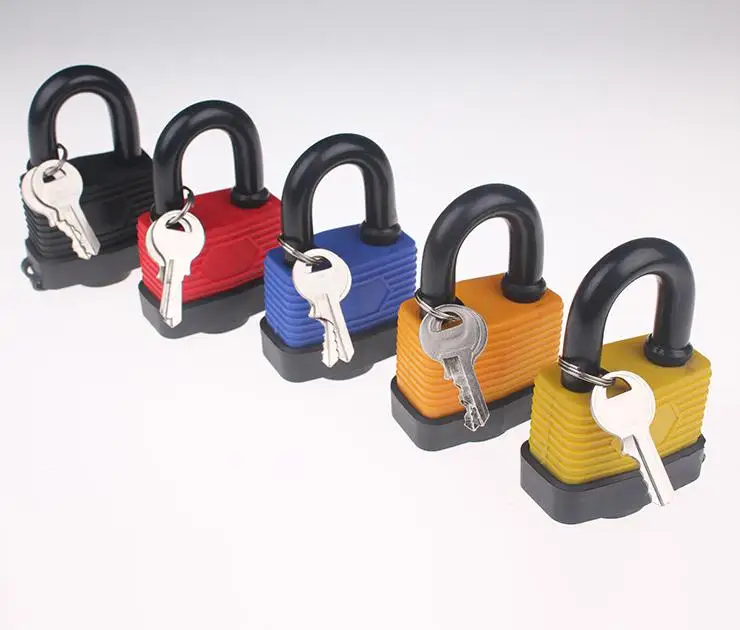 Бесплатная доставка 50 мм наружный водонепроницаемый замок резиновый скоба с 2