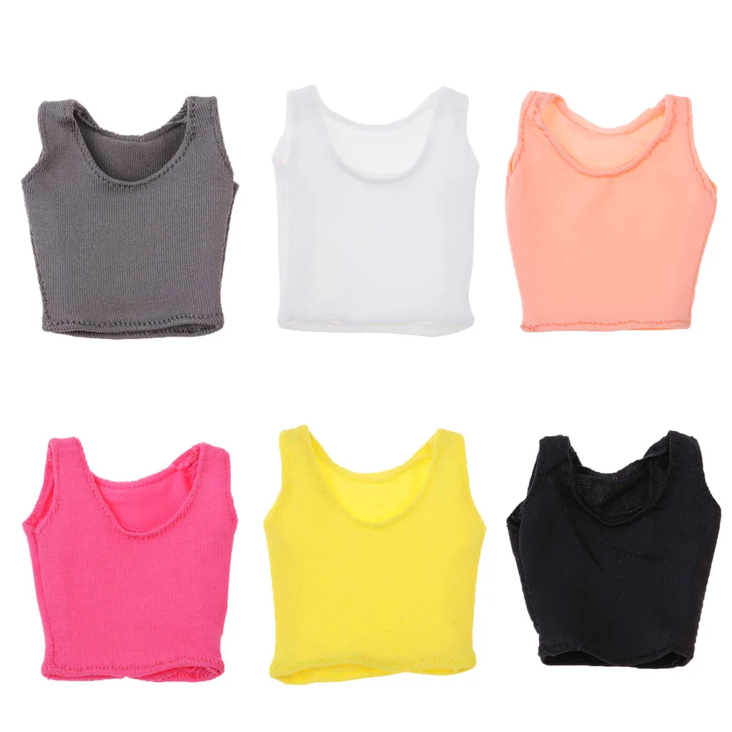 

MagiDeal 1/6 Female Vest Weskit Waistcoat for 12'' Action Figure Doll