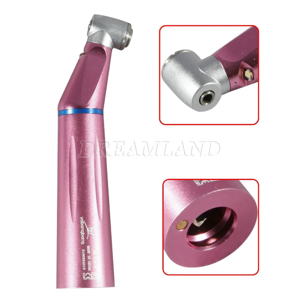 

Dental LED light Slow Contra Angle E generator Handpiece optic fiber kavo type P