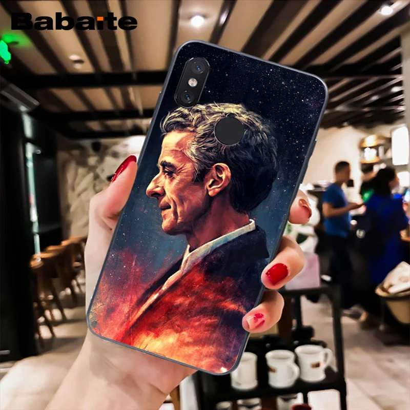 Черный чехол для телефона Babaite Tardis Doctor Dr Who Police Box Для Xiaomi MiA1 A2 lite F1 Redmi8 4X 5Plus S2 Note7 8Pro
