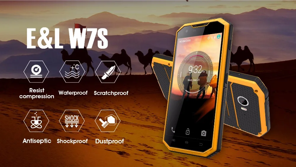 Оригинальный E & L W7S 4G LTE MTK6737 четырехъядерный мобильный телефон 5 0 дюймов ips HD 2 Гб ram