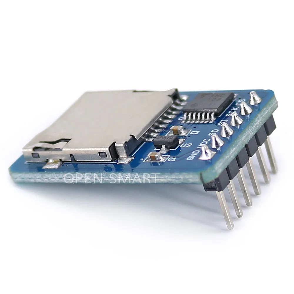 Модуль Micro SD карты TF кард-ридер для Arduino/RPi/AVR SPI интерфейс 3,3 V/5 V совместимый