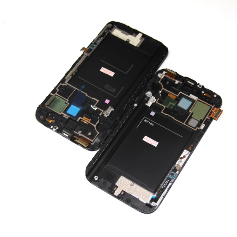 Для Samsung Galaxy Note 2 Note2 N7100 N7105 LCD Super LCDS дисплей серый белый | Мобильные телефоны и