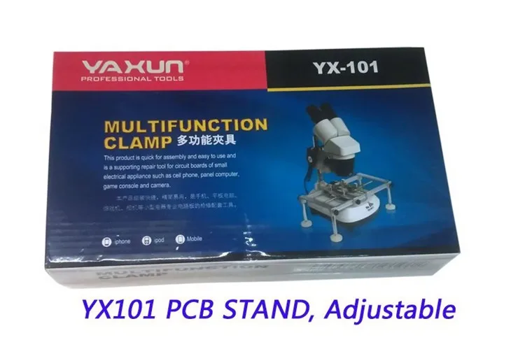 10pcs/lot Free shipping YAXUN YX101 multifunction clamp for hold PCB universal Stand Supportor | Обустройство дома