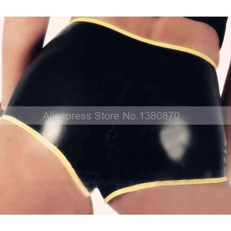 

Latex Underwear Women Under Pants Shorts Erotic Sexy Lingerie S-LPW025