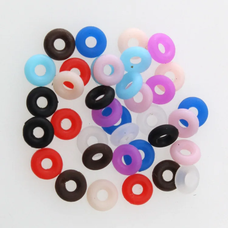 100pcs/lot 6mm Silicone Rubber Stoppers Antiskid Locating Ring for Spacer Beads Bracelet Necklace DIY Jewelry Making Accessaries | Украшения
