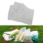 10 шт. нейлоновое фруктовое овощное растение вставка защита для выращивания сетки сумки сад шнурок анти птицы насекомые амбарные вредители Защитный Сетчатый Мешок