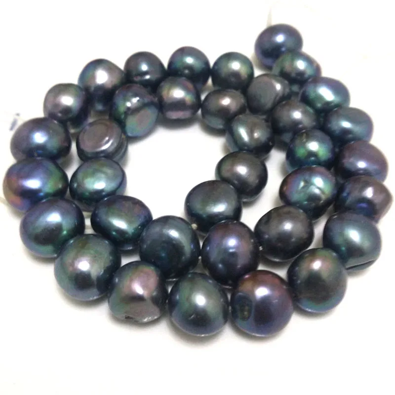 

16 inches 11-13mm AA+ Natural Lavender Baroque Pearl Loose Strand