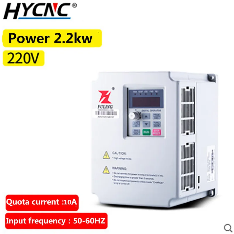 1,5/2,2/3,7/5,5/7.5KW инвентор Fuling inventer гравировальный станок общего высокоскоростной шпиндель инвертор двигателя - Цвет: 2.2kw 220v