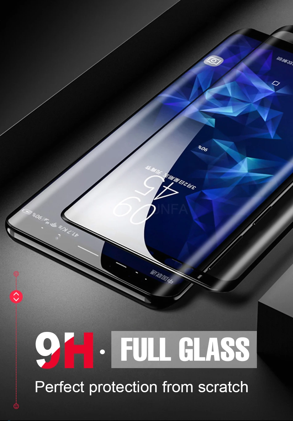 20D закаленное стекло для samsung Galaxy S10e S8 S9 Plus полное покрытие Защита экрана для samsung Galaxy Note 8 9 защитное стекло