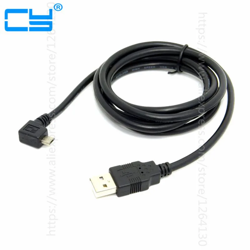 Вверх и вниз влево вправо Угловой 90 градусов USB Micro штекер-USB штекер зарядный