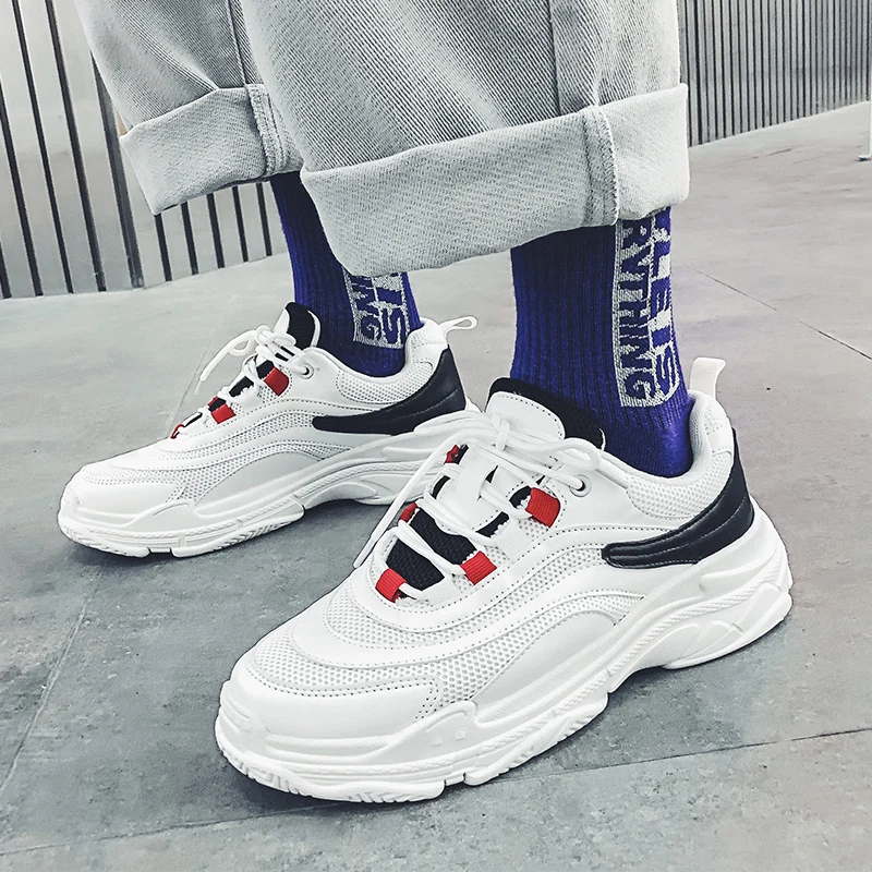Original Men Running Shoes Disruptor 2 Black Sneakers KAYANO Gel 90 Zoom Air 500 Breathable Microfiber Sport Triple-S 97 Walking | Спорт и